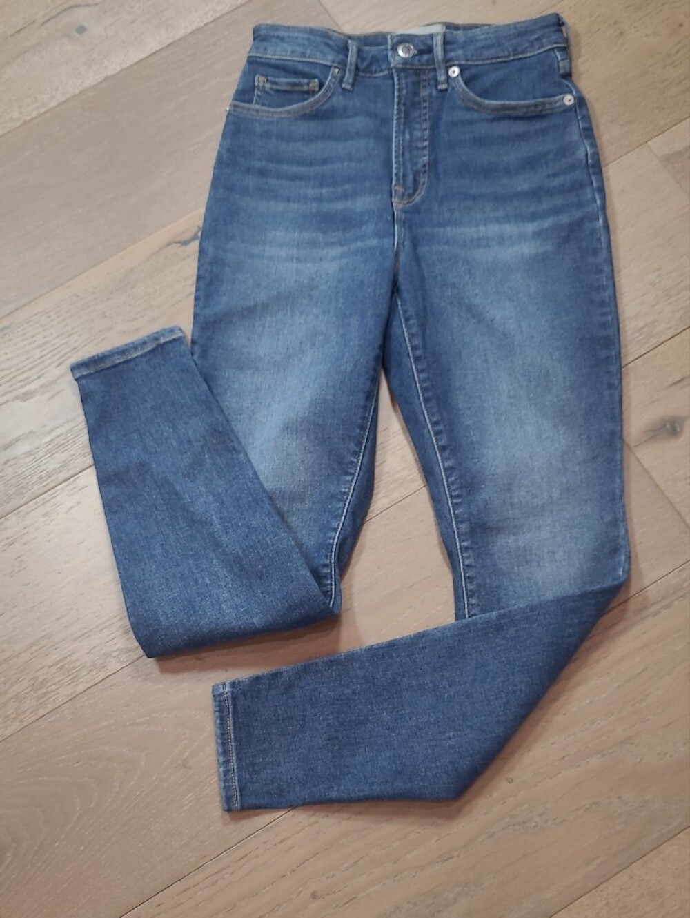 EUC Everlane Jeans Women's sz 27 Curvy Way High Skinny Leg Denim Jeans